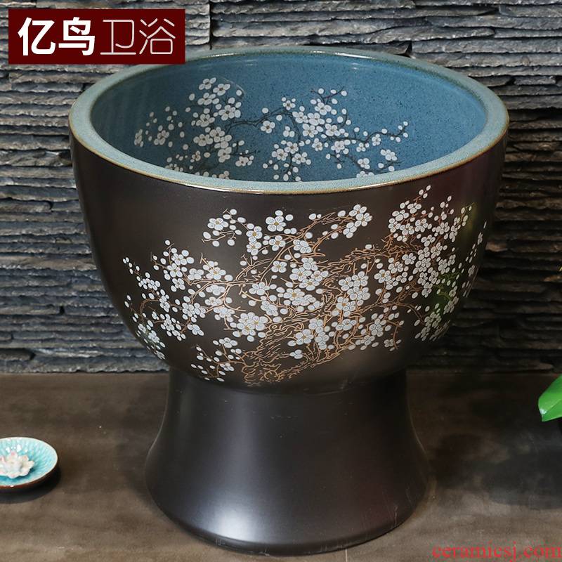 Large ceramic balcony POTS to wash the mop pool pool toilet basin home floor mop pool mop mop pool