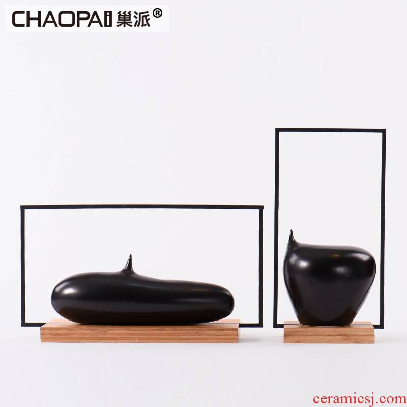 New classic ceramic handicrafts minimalist solid geometry center soft outfit project is between example study furnishing articles