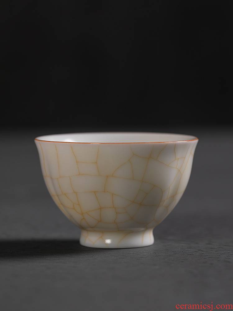 Jiangnan ceramic cups past masters cup kung fu tea tea cups to open the slice your up porcelain sample tea cup