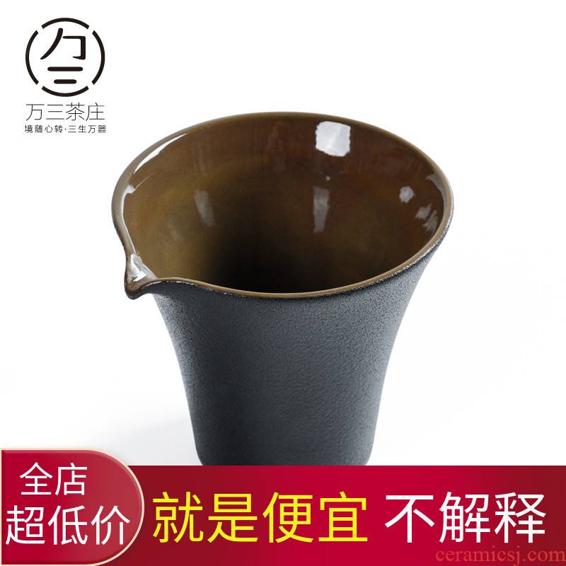 Three thousand tea kungfu tea set ceramic fair keller cup points of black tea, Japanese large hand and cup