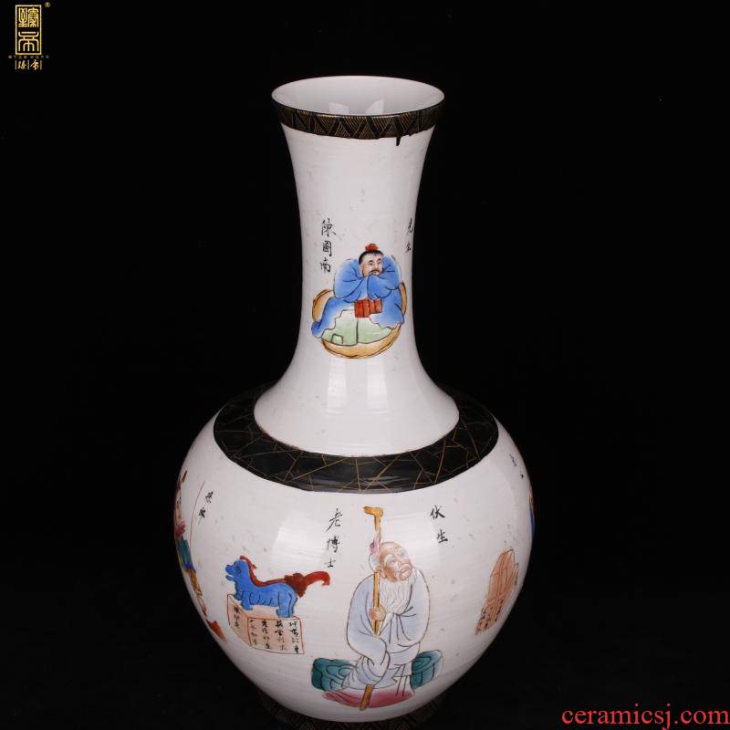 Jingdezhen all hand - made pastel grain design imitation the qing xianfeng years boutique collection level antiques antiques furnishing articles