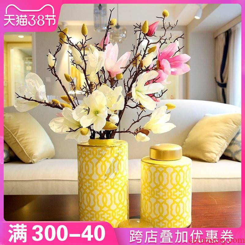New Chinese style between example ceramic vases, table decorations TV ark place to live in the sitting room porch desktop decoration