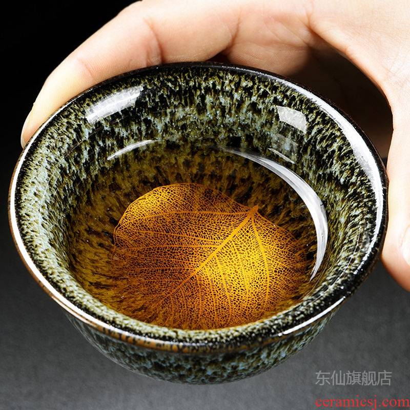 Variable konoha lamp that single CPU master cup kung fu tea set ceramic cups of tea to use large sample tea cup