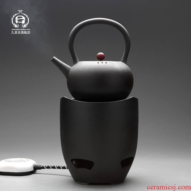 DH jingdezhen coarse pottery archaize boiled tea ware teapot cooked this teapot tea pu - erh tea, black tea electrothermal electric ceramic tea stove