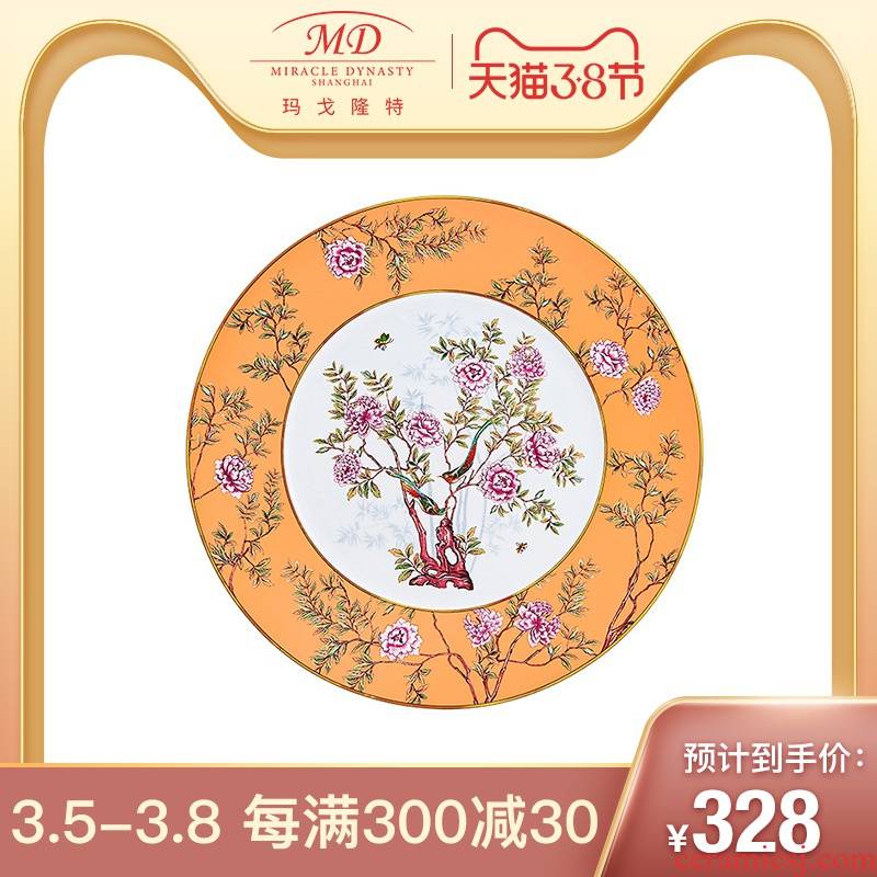 Margot lunt China garden ipads China 30.5 CM sweet nai circular flat display compote gift packaging