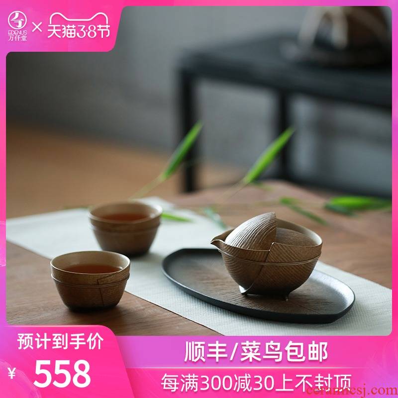 The New product with over thousand hall taking ceramic kung fu tea set a pot of the two cups daily see's love life that occupy the home ground