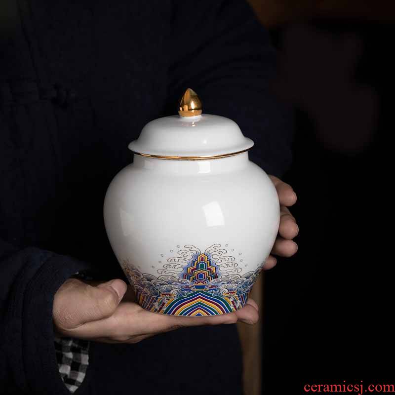 The creator general archaize of tea ware jingdezhen ceramic tea pot seal two pu 'er tea two red POTS