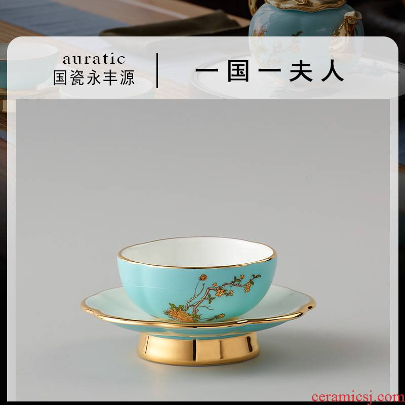 The porcelain Mrs Yongfeng source porcelain head cup China wind cup combination master cup ceramic cups gift boxes