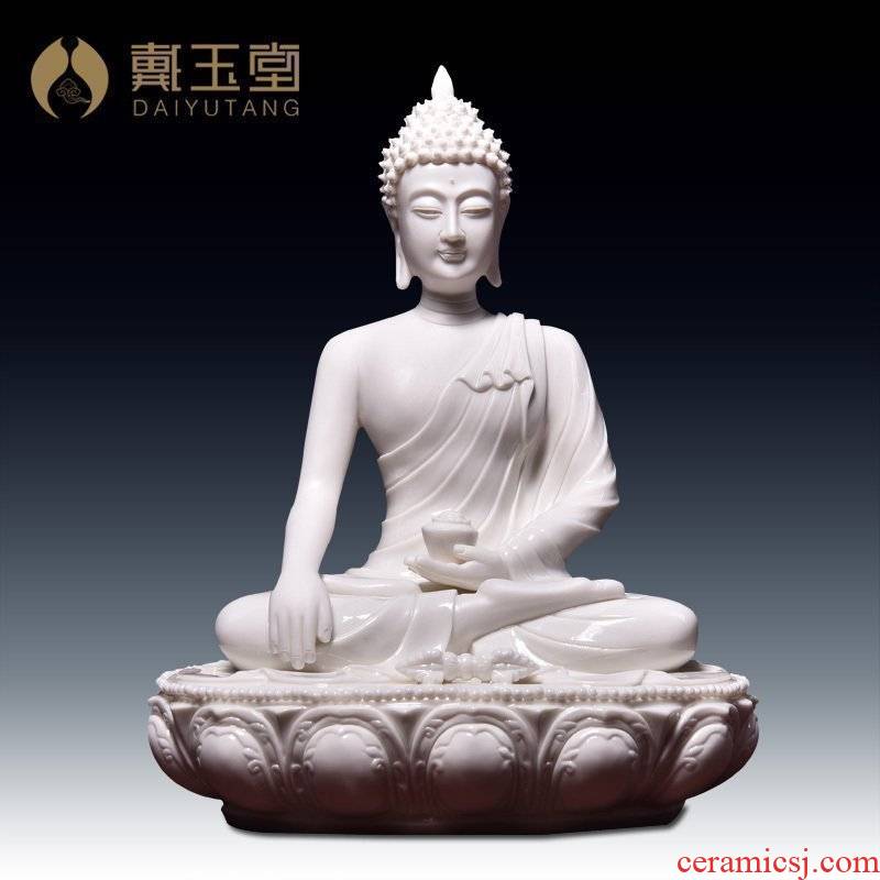 Yutang dai ceramic Buddha furnishing articles shakyamuni Buddha vajra consecrate/sect D19 buddhist images - 68