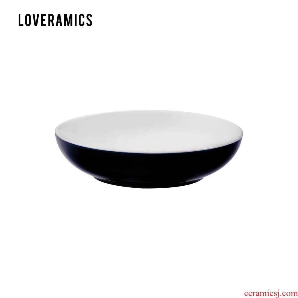 Loveramics love Mrs Er - go! (sapphire) 20 cm soup plate (sapphire)