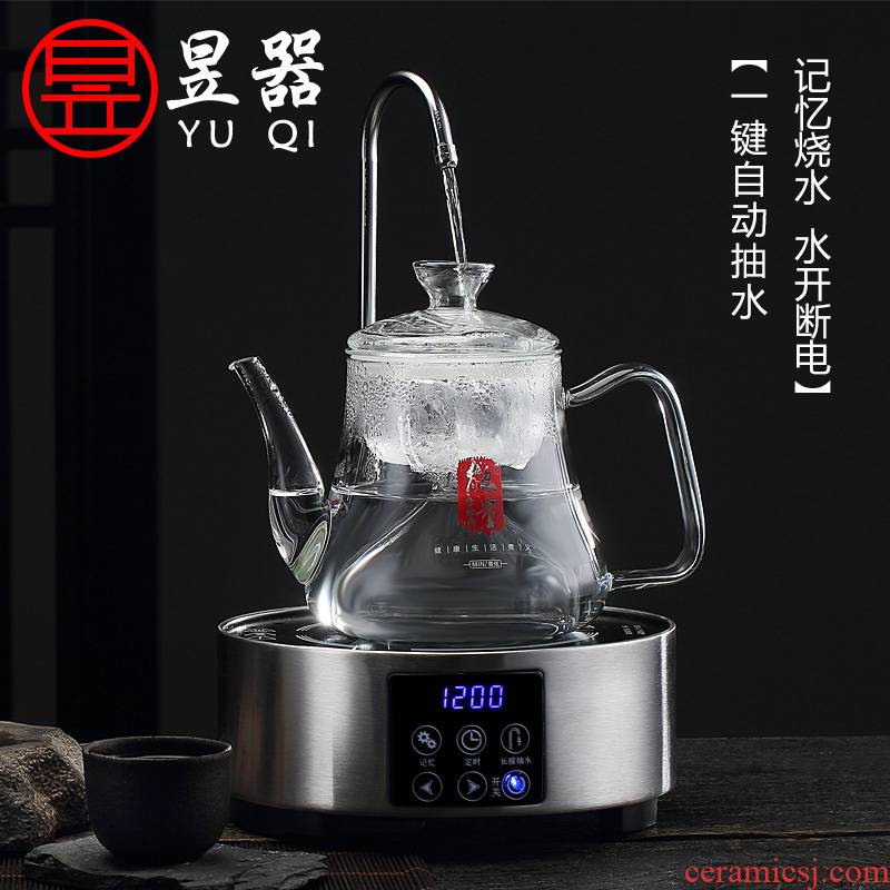 Yu machine on high temperature heat resistant glass teapot automatic boiled tea tea steamer burn hydropower TaoLu kung fu tea set