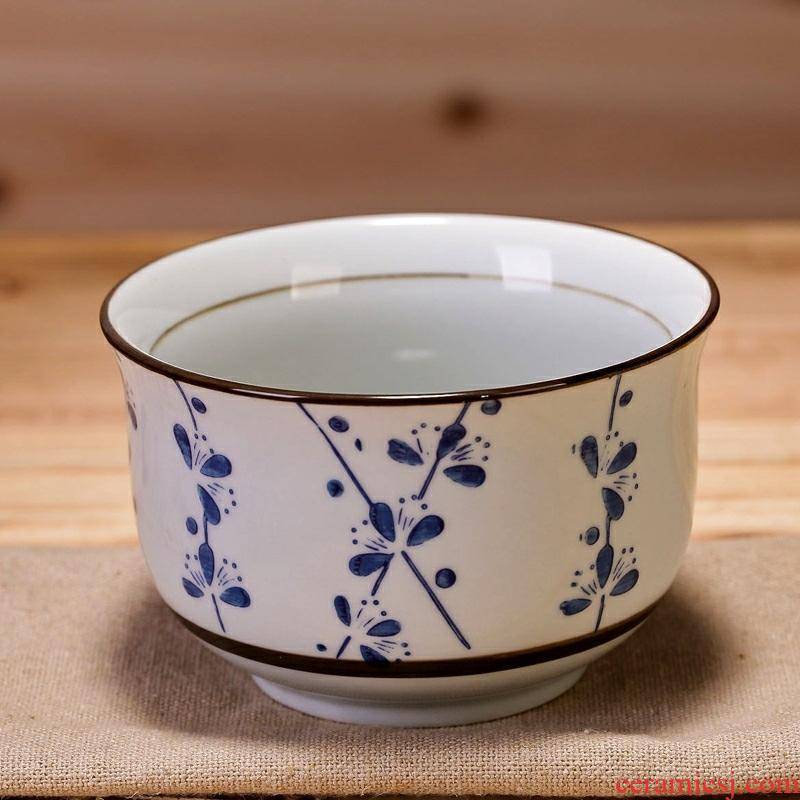 Small bowls of restoring ancient ways is pure and fresh and beautiful bowl bowl contracted tableware ceramics jingdezhen Japanese dish bowl