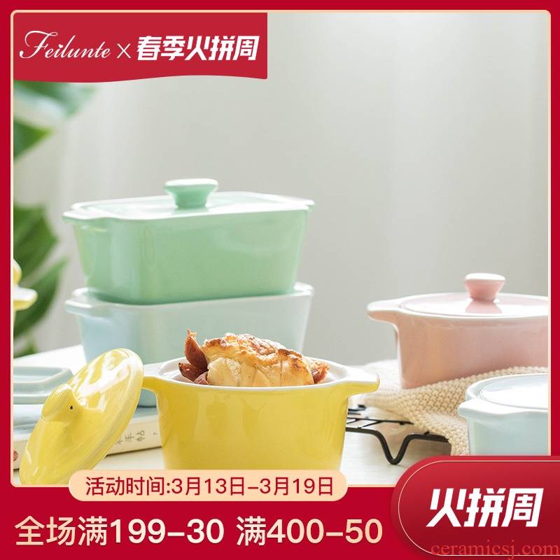 The Fijian trent household porcelain bowl with cover steamed cake oven dedicated express bowl steamed egg cup good - & tableware