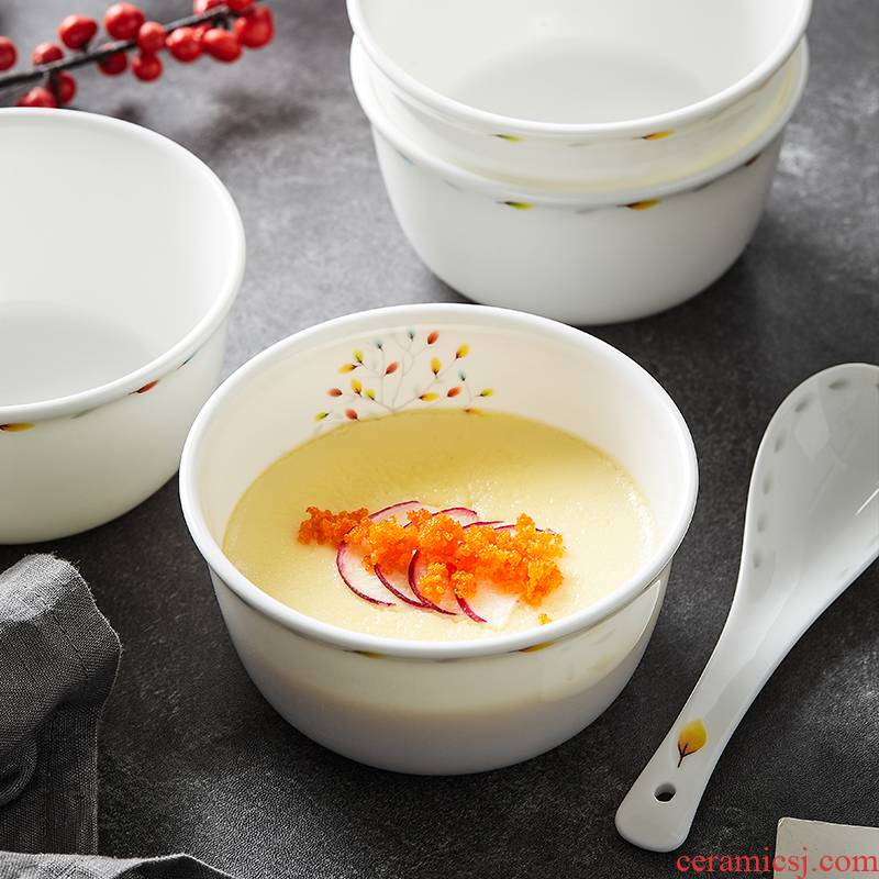 Only embellish ipads porcelain tableware dishes item of household bowl dish dish dish ceramic tableware Korean fresh rural wind