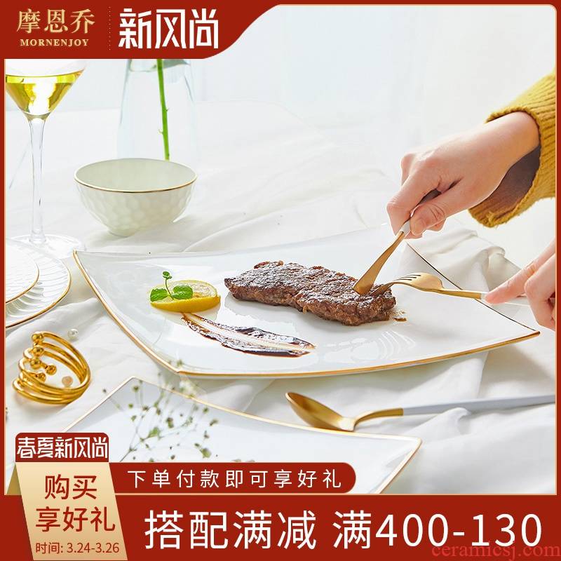 0 suit the steak knife and fork western - style food tableware ipads China dinner plate composite ceramic dishes home ideas