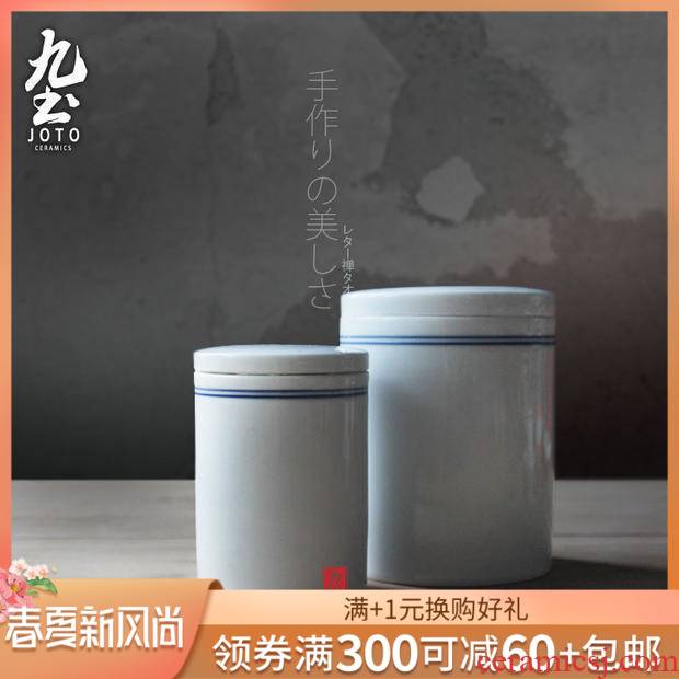 Earth ceramic tea pot nine mini hand Japanese tea pot small tea pot of tea storage soybeans restoring ancient ways