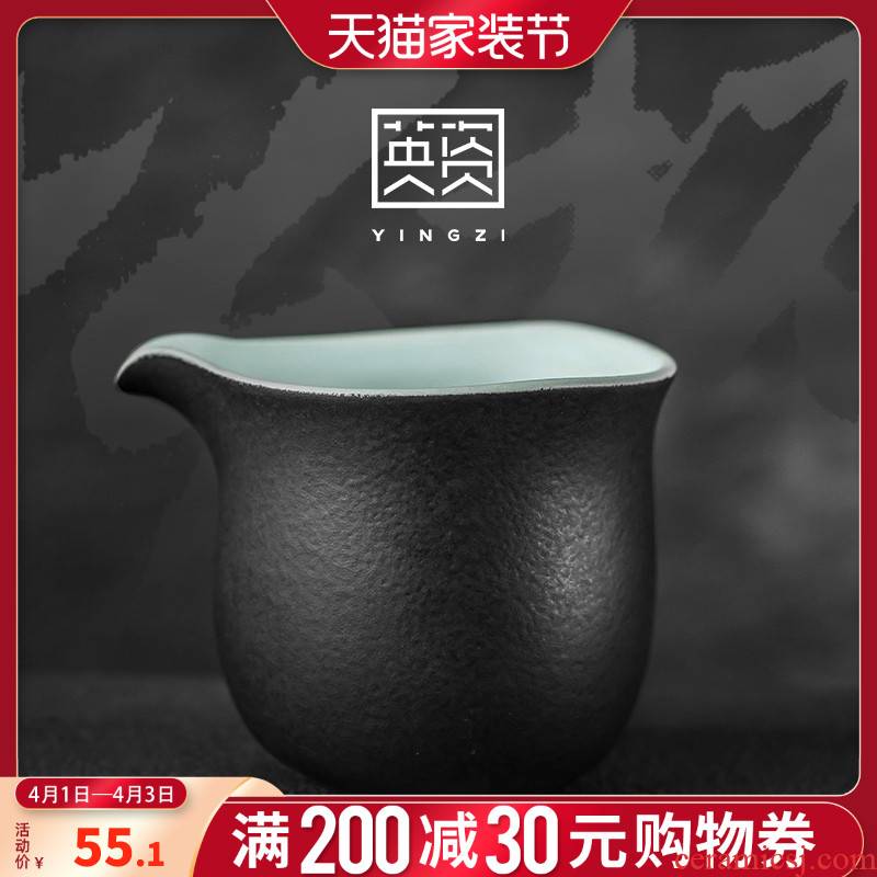 British ceramic contracted archduke fair keller cup kung fu tea set household Japanese tea tea tea ware move