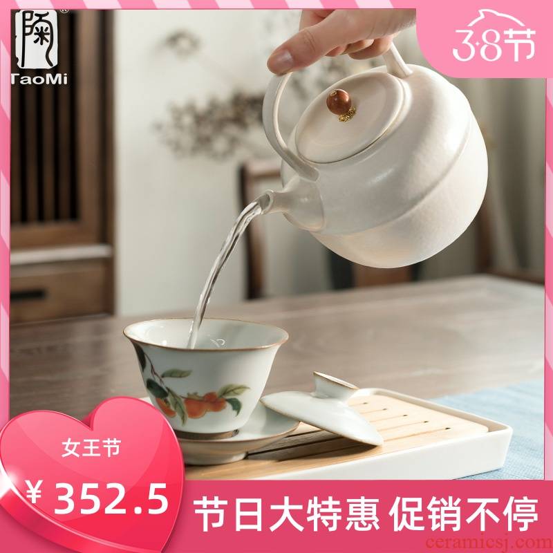 Poly real scene of household electricity TaoLu boiled tea set automatic ceramic high - temperature electric heating curing pot large capacity kettle