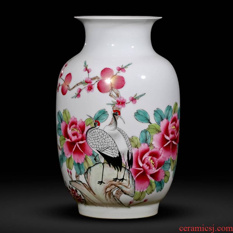 The Master of jingdezhen ceramics hand - made vases pastel idea gourd wine bottle of new Chinese style of the sitting room porch place gifts