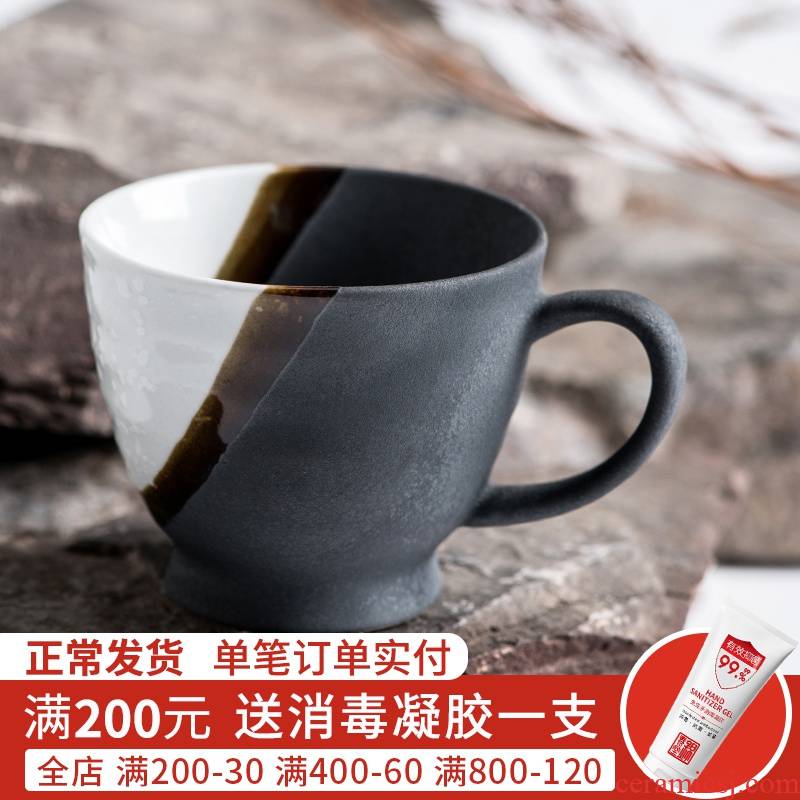 Jian Lin, Japanese ceramics tableware restoring ancient ways coffee cup teapot teacup clear glass craft home reducing flame covered snow