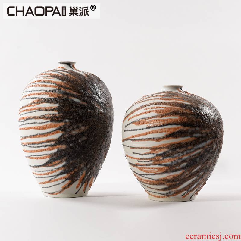 Nest to the send the new creative move checking ceramic pot furnishing articles shop window display column furniture city furniture