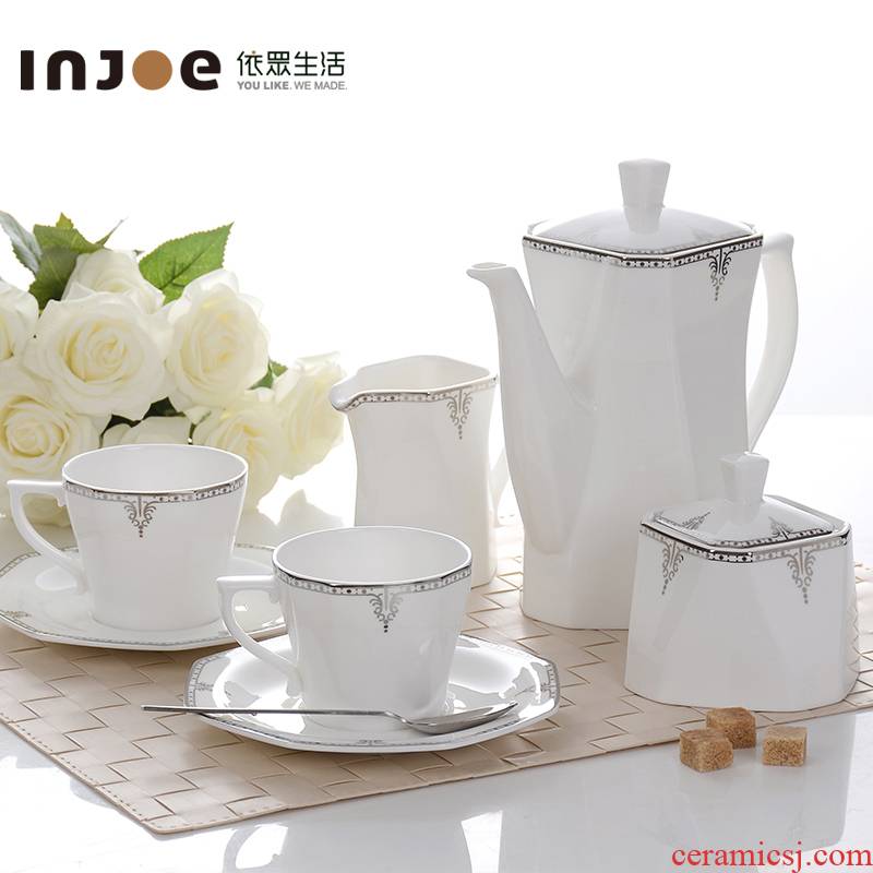 English afternoon tea tea set home European style elegant move ipads porcelain coffee cup set kit