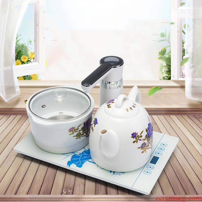 Ronkin household electric teapot set induction cooker make tea tea kettle electrothermal ceramic automatic cooking pot