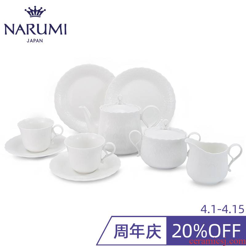 Japan NARUMI/sound sea Silky White double afternoon tea classic suit ipads China 9072-54608