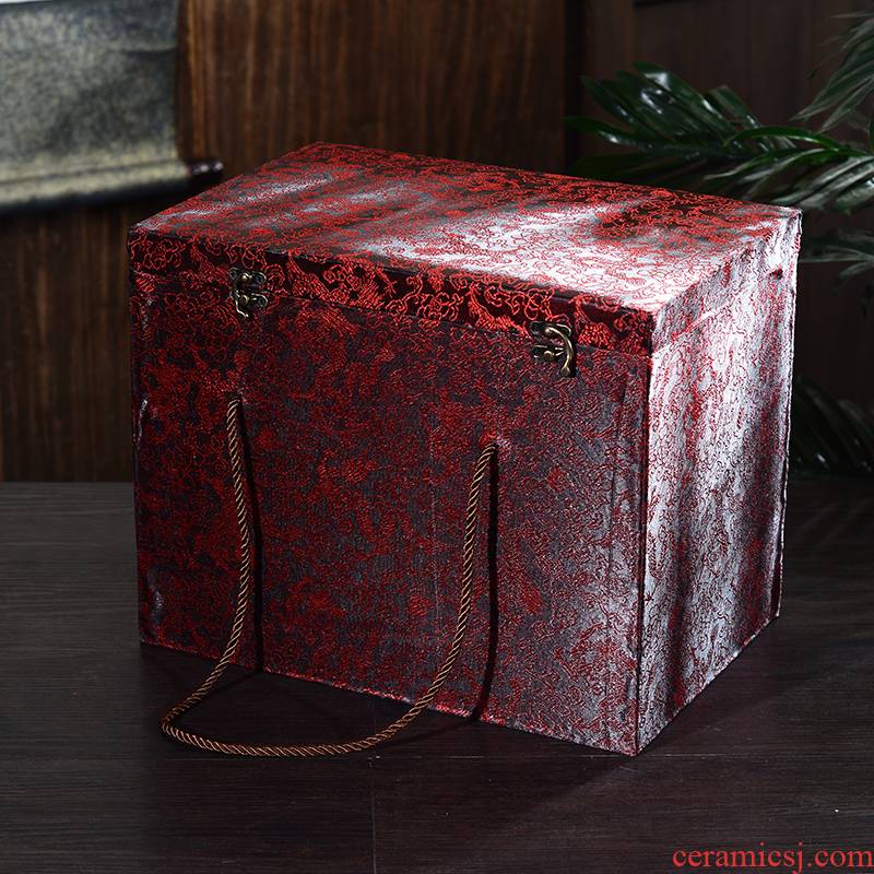 Jingdezhen ceramic vase JinHe gifts gift box