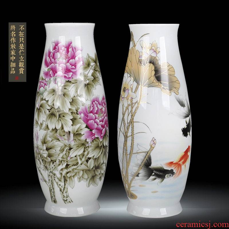 Chinese style restoring ancient ways is dry flower vases, ceramic furnishing articles zen rich ancient frame art decorates porch bookcase large living room