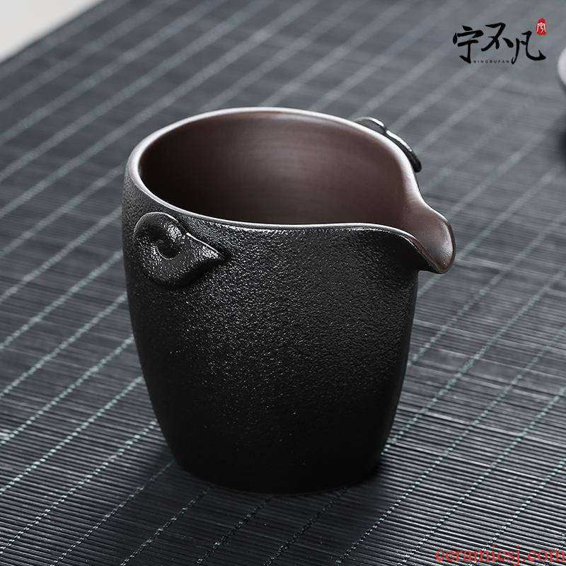 Rather uncommon Japanese justice cup of black tea is tea sea ceramic kung fu tea set with parts