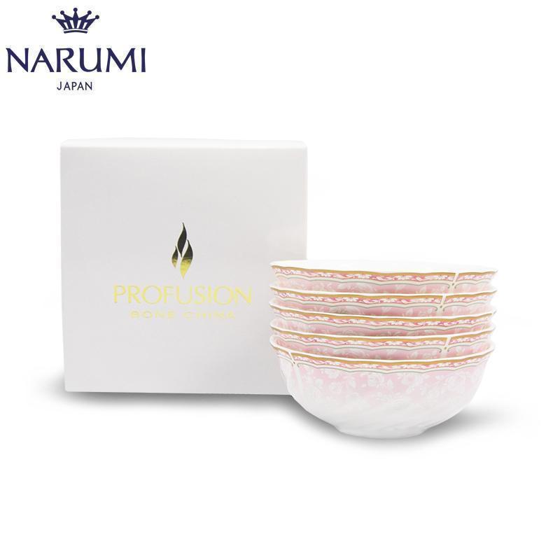 NARUMI/sound sea Idyllic Poem 12.5 cm bowl (only 5) ipads China 95210-23097 - g