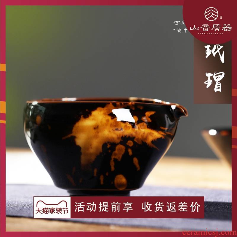 Feng Tao hawksbill pure manual throwing large well fair keller cup of tea is tea sea jingdezhen ceramic tea set
