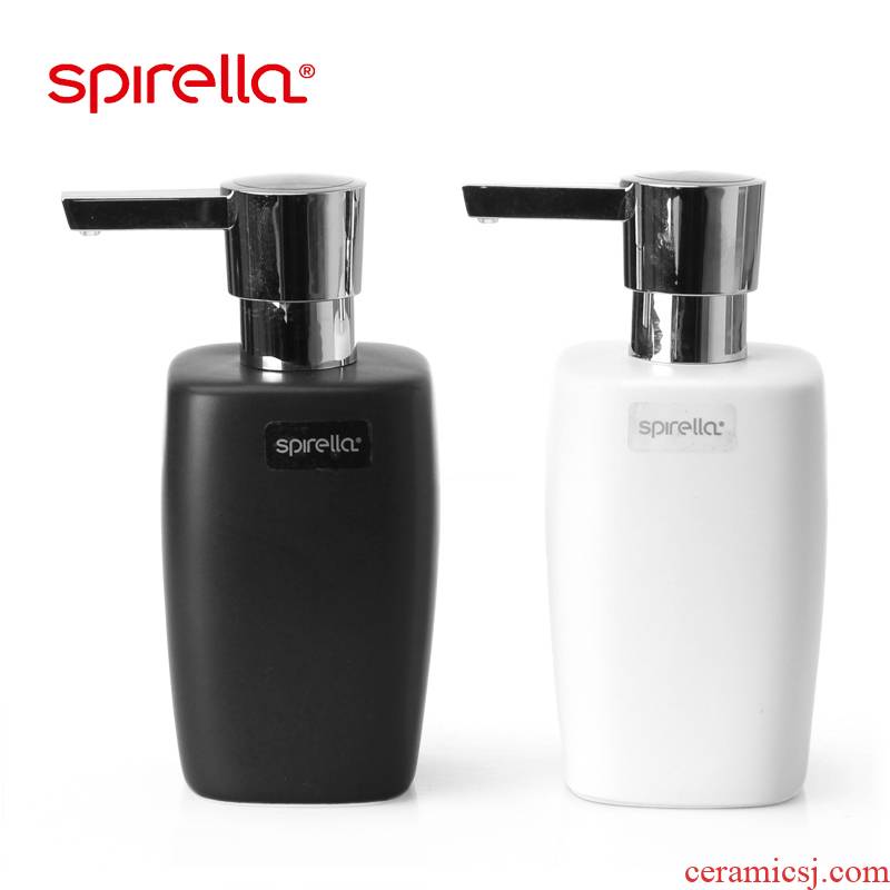 SPIRELLA/silk pury ceramic toilet shampoo to wash your hands the bottle lotion bottle of liquid soap bottles press type