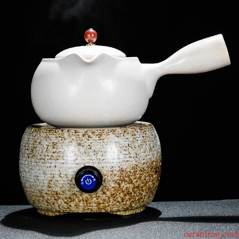 NiuRen boiling tea ware suit ceramic teapot electric TaoLu boiled tea stove teapot pu - erh tea, black tea, white tea heated side