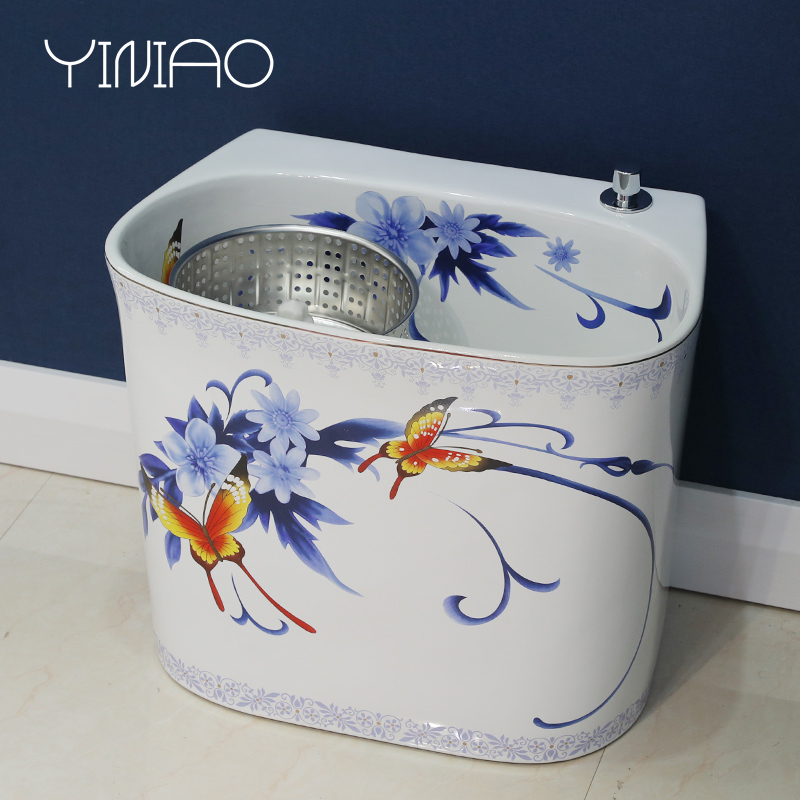 M letters birds mop pool large sets of mop pool to control household ceramics basin mop pool balcony toilet mop pool