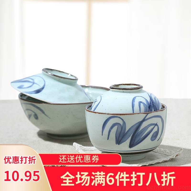 Whelan took three industry tureen ceramic tableware Japanese egg cup creative water stew stew soup bird 's nest soup bowl