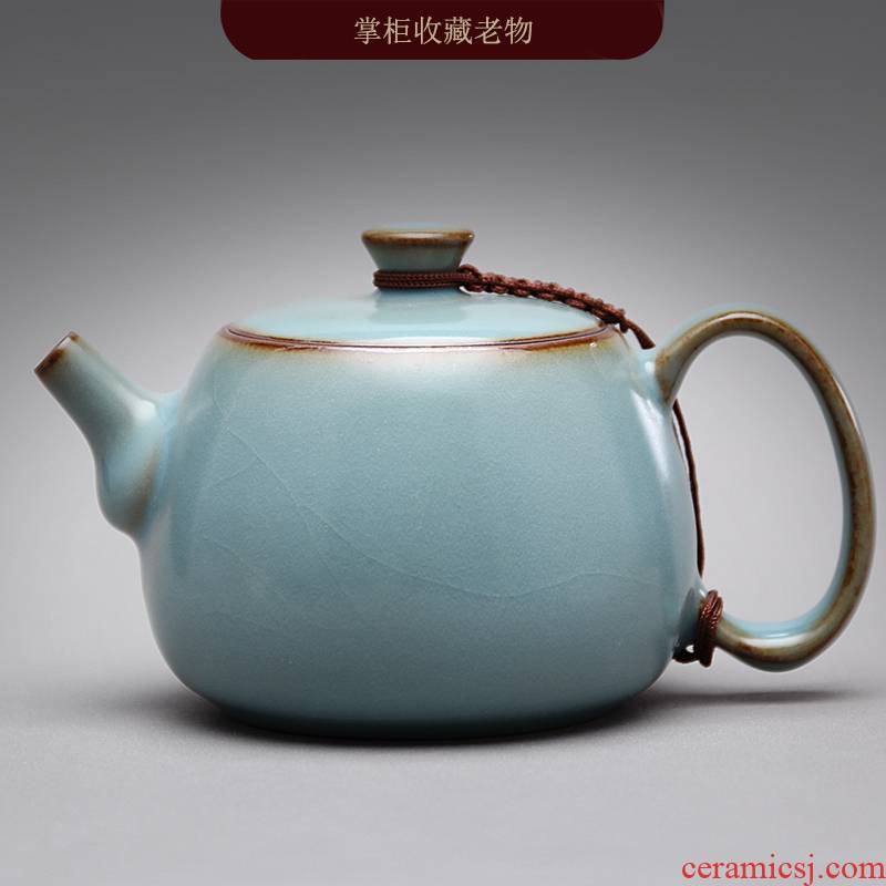 Mingyuan FengTang 2008 old thing your up ceramic teapot single pot of kung fu tea set can raise teapot household pot by hand
