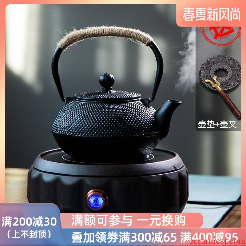 Iron pot of cast Iron teapot kettle boil tea machine manual imitation Japan Iron brother TaoLu suit household pot of electricity
