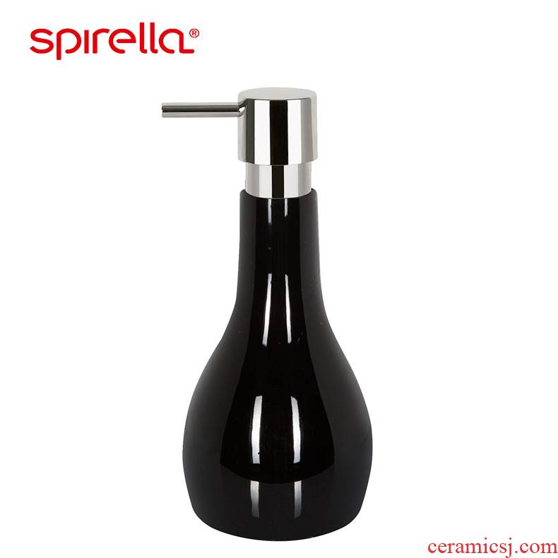 SPIRELLA/silk pury Bali creative ceramic latex bottle pressure packing bottle of liquid soap toilet