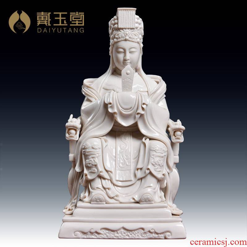 Yutang dai dehua ceramic Buddha home furnishing articles to bodhisattva statute of mazu empress ma zu/D18-45