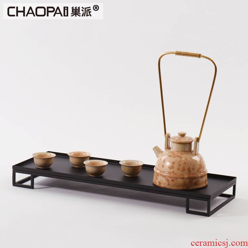 Chinese ceramic teapot suit furnishing articles between example teahouse study zen tea arts and crafts office decoration