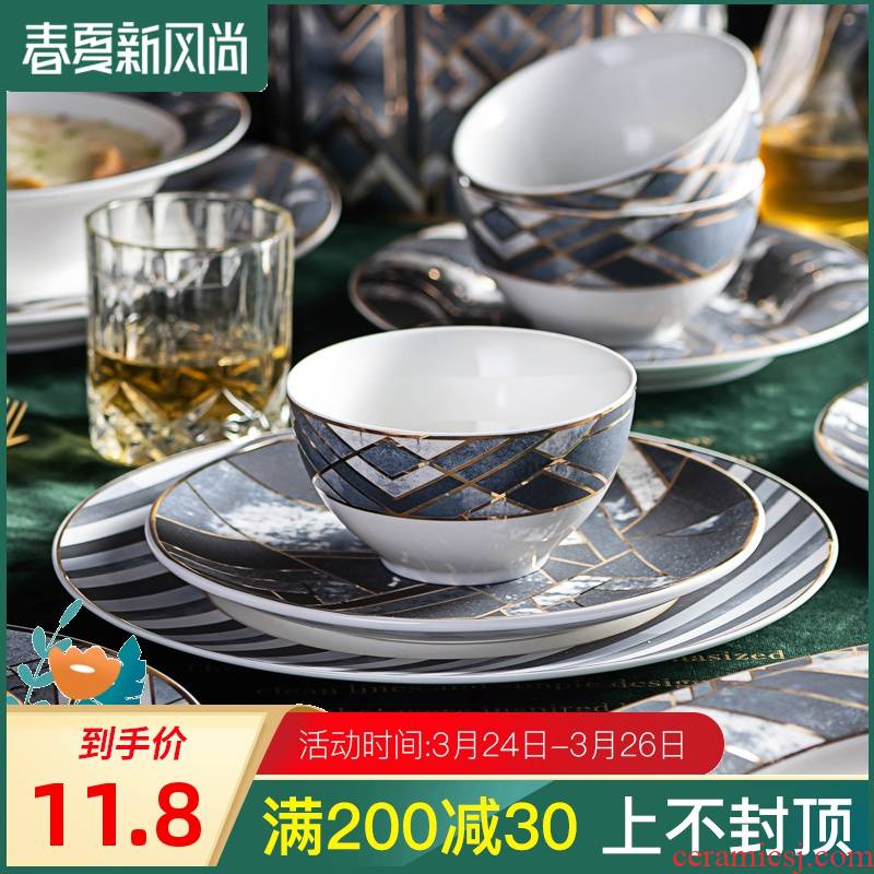 4.5 inch Ceramic rice bowl individual household Nordic creative ltd. character small net red tableware ins bowl restaurant