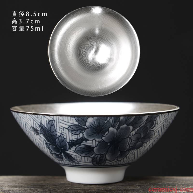 The Sample tea cup ceramic hat to single glass glaze porcelain tea master small tea cups, kung fu tea tea set personal cup