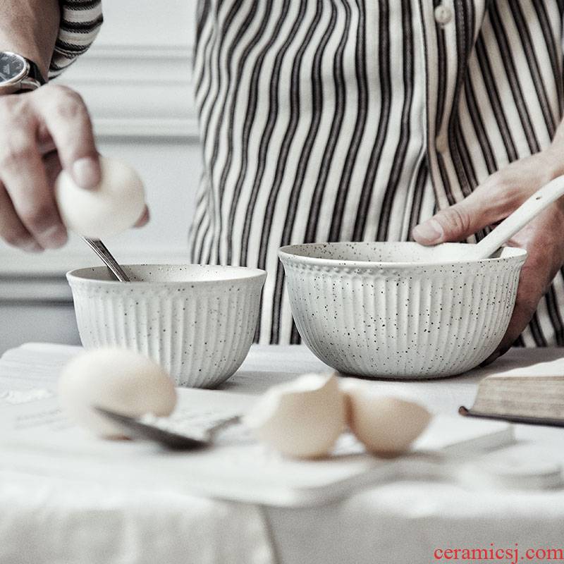Porcelain soul creativity Nordic home eat salad bowl of soup bowl rainbow such as bowl of rice bowl ceramic bowl tableware dessert bowl