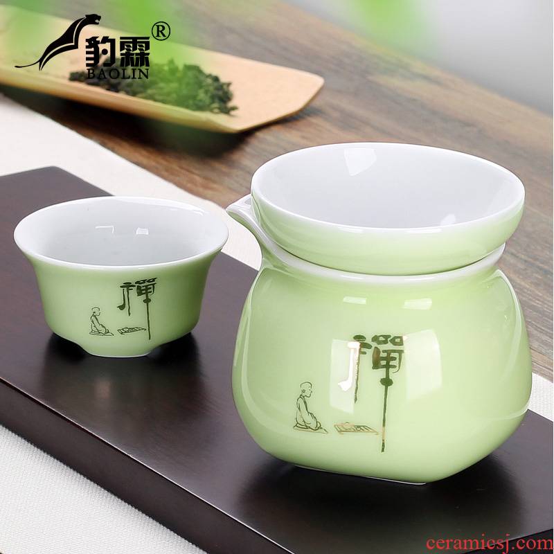 The new ceramic tea sets) fair keller tea ware integration points purple sand tea cups, justice cup