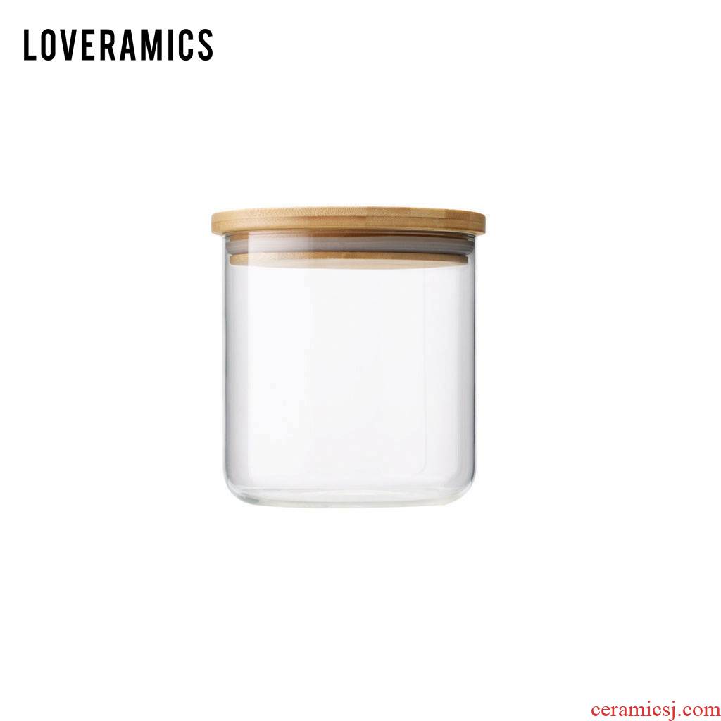 Loveramics love Mrs Beginner 's mind + 1500 ml piggy bank moistureproof bamboo household glass cover