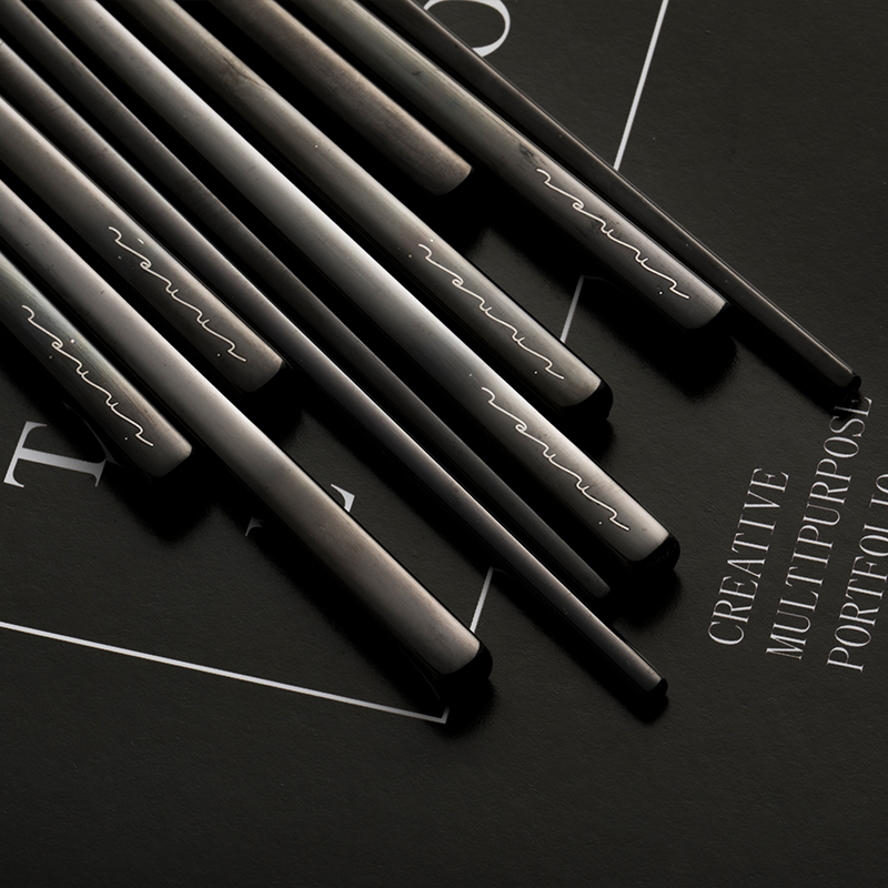 304 household TaoDian mouldproof antiskid tachyon high - grade stainless steel chopsticks chopsticks suit family pack