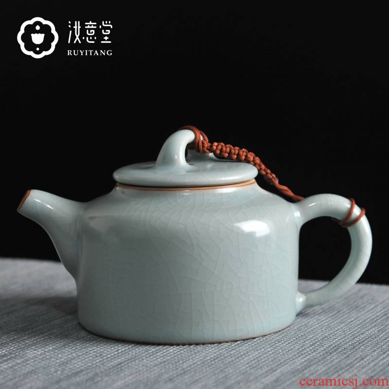Your up kung fu tea pot archaize ceramic teapot Your porcelain single pot pot CiHu DE clock pot open piece of pure manual household