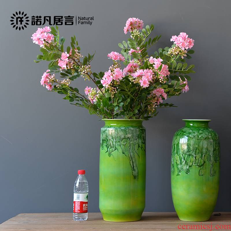 Mesa of ceramic vase retro nostalgia dried flower arranging flowers furnishing articles sitting room adornment that occupy the home TV ark decoration ideas